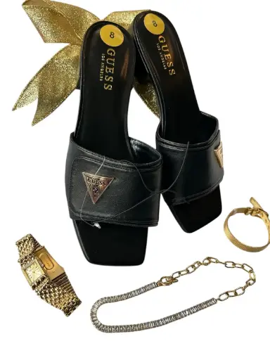 Sandalias Negra Guess