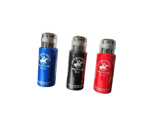Pack 3x100 - Spray Corporal Polo para Hombre